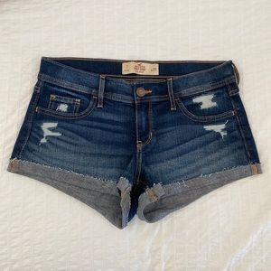 Hollister Dark Wash Shorts
